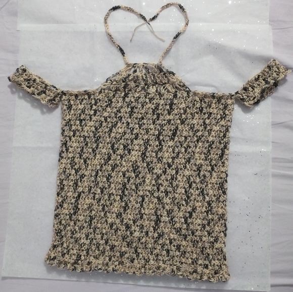 HP Matching Set - Off Shoulder Halter Top and Bag - Picture 2 of 3